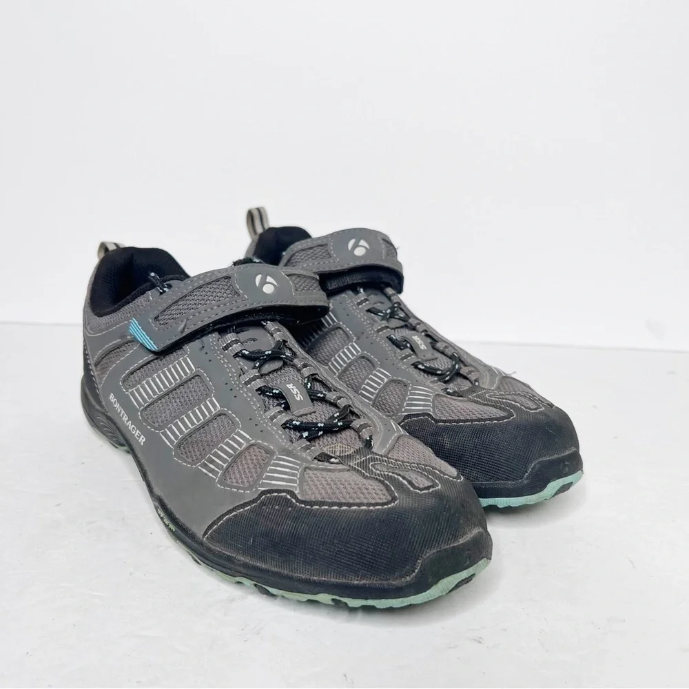 Bontrager Grey Cycling Shoes Size 8.5 Men’s 40